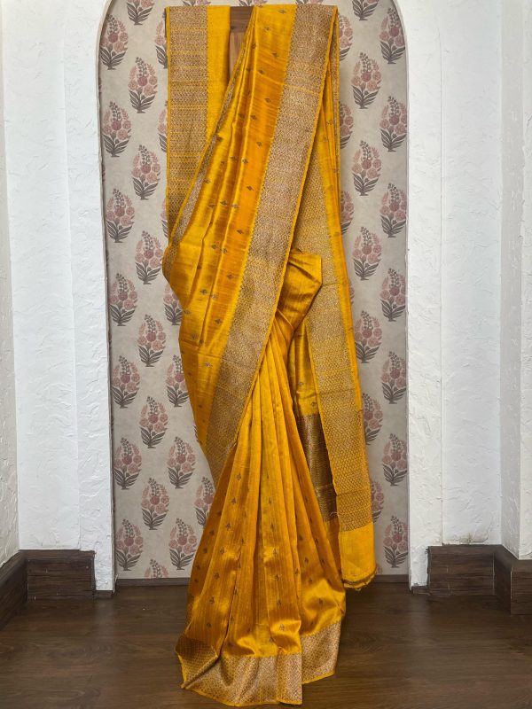TUSSAR RAW SILK SAREE