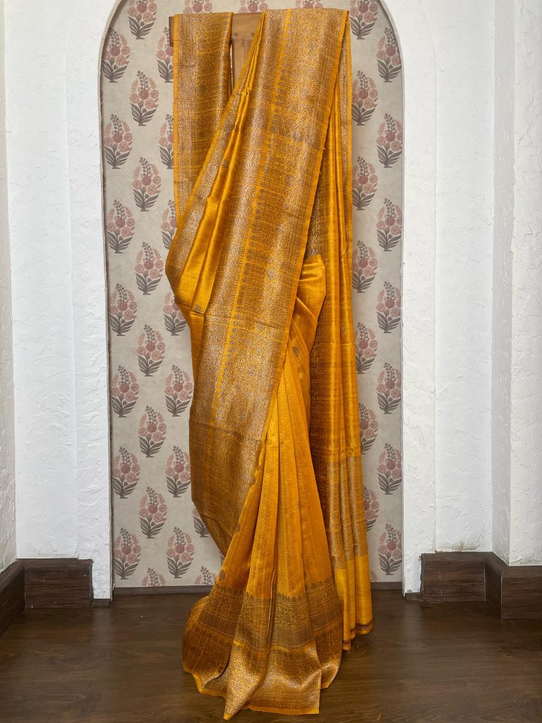TUSSAR RAW SILK SAREE