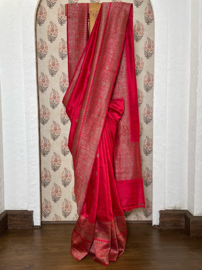 TUSSAR RAWSILK SAREE