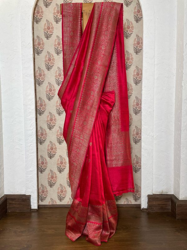 TUSSAR RAWSILK SAREE