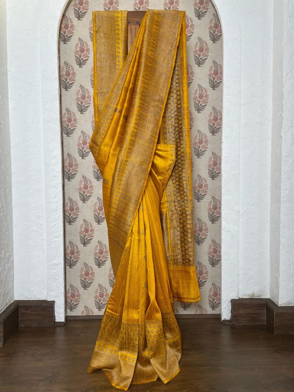 TUSSAR RAW SILK SAREE