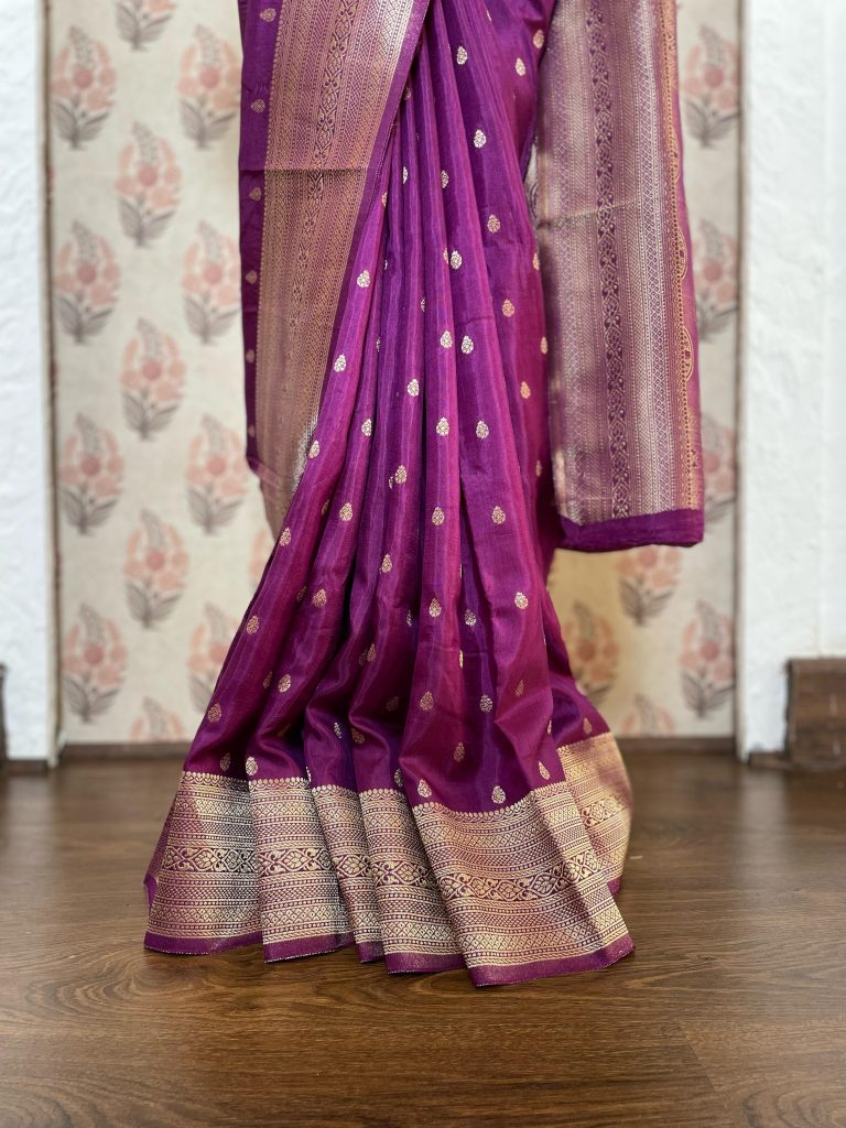BANARASI SEMI SILK SAREE - Image 3