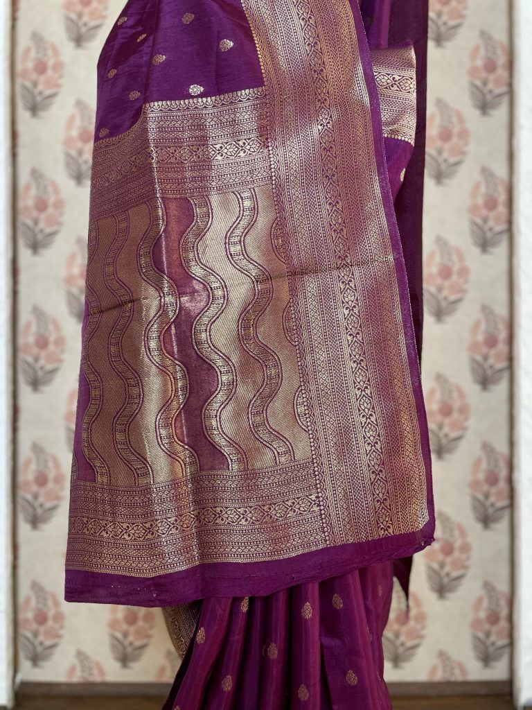 BANARASI SEMI SILK SAREE - Image 4