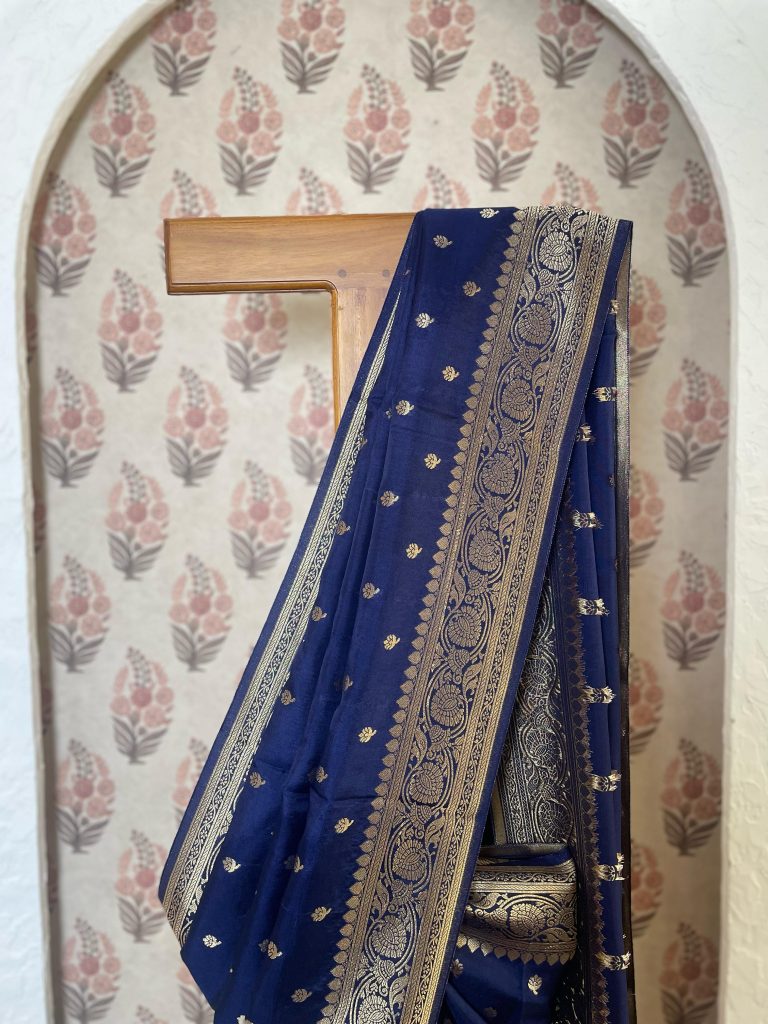 BANARASI SEMI SILK SAREE - Image 4