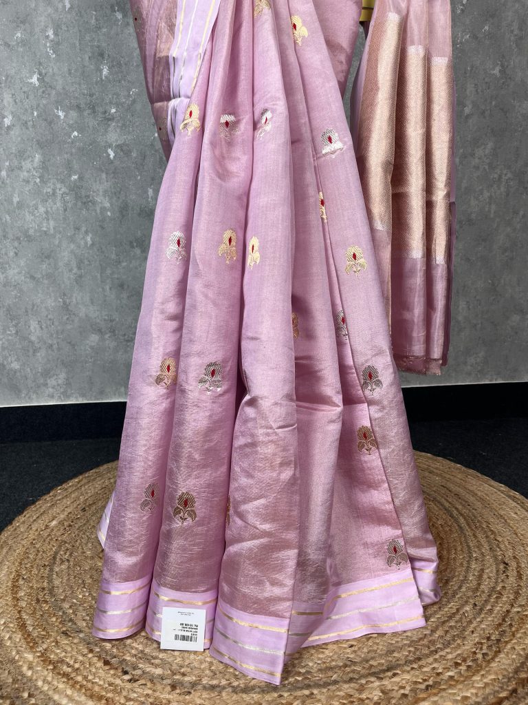SOFT KATAN SILK BANARASI SAREE - Image 3
