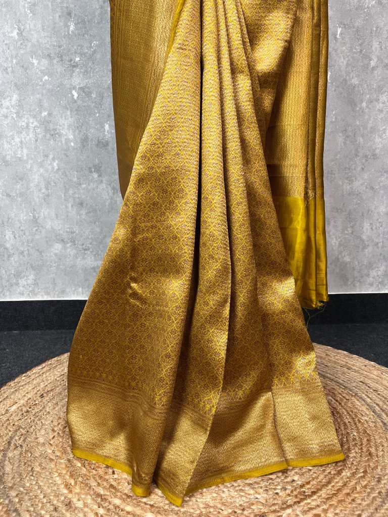 SOFT KATAN SILK BANARASI SAREE - Image 3