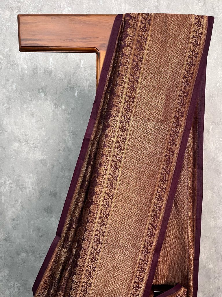 SOFT KATAN SILK BANARASI SAREE - Image 2