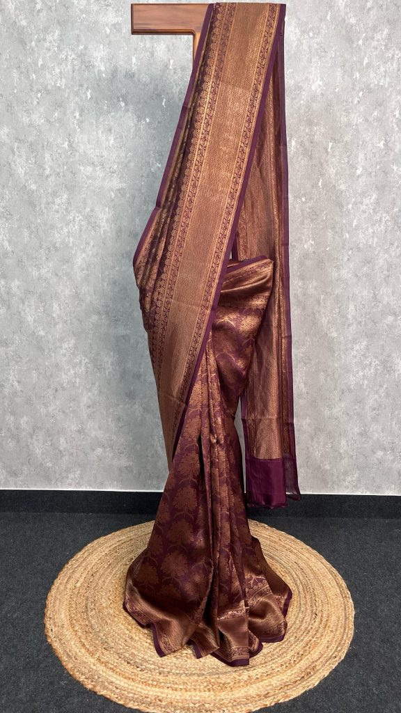 SOFT KATAN SILK BANARASI SAREE