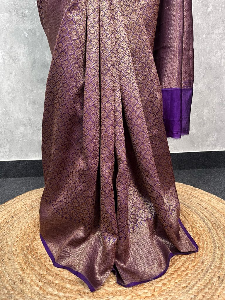 SOFT KATAN SILK BANARASI SAREE - Image 2