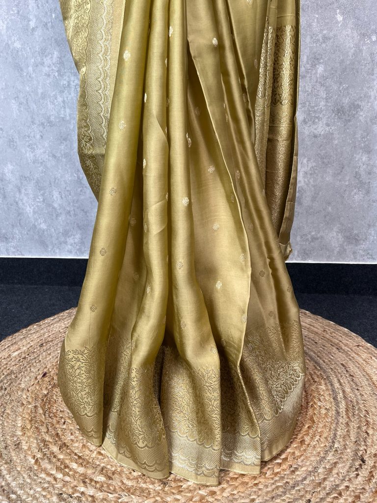 SATIN SILK BANARASI SAREE - Image 2