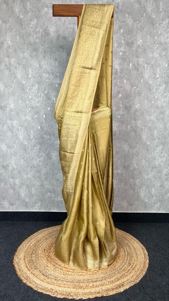 SATIN SILK BANARASI SAREE