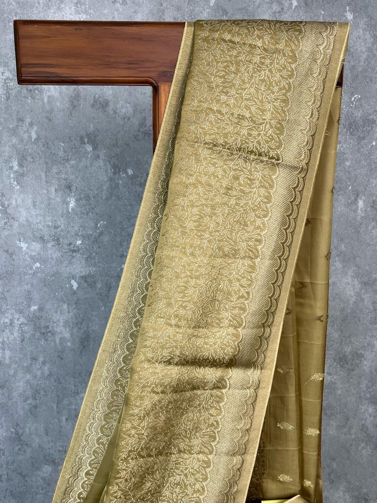 SATIN SILK BANARASI SAREE - Image 3