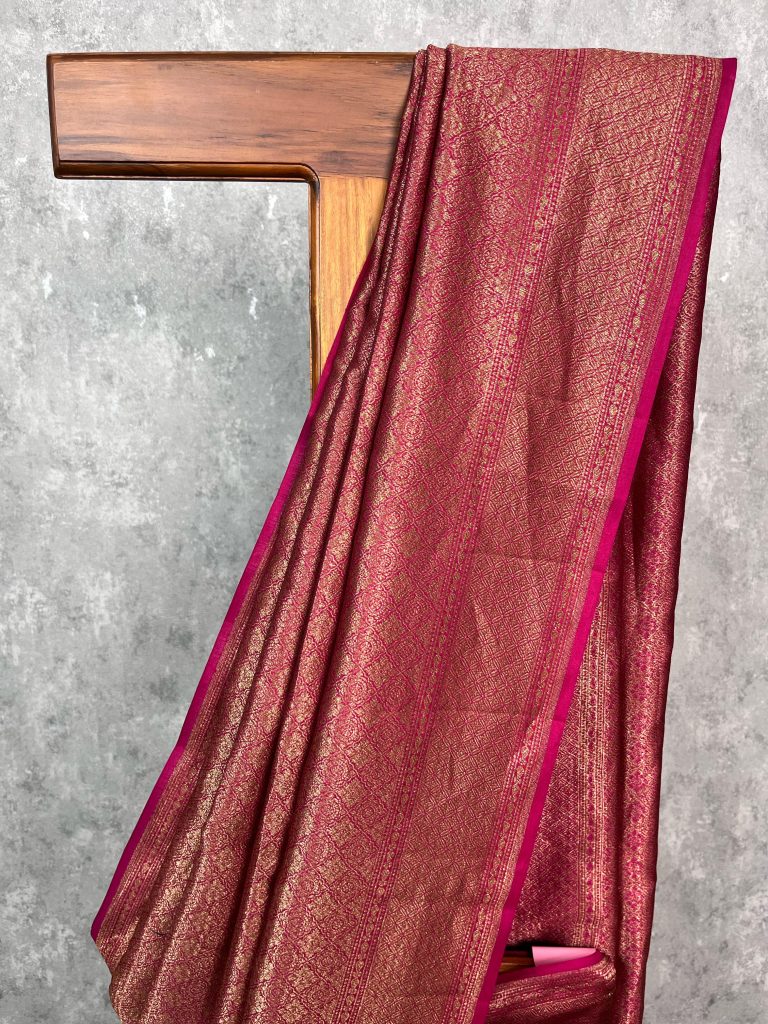 SOFT KATAN SILK BANARASI SAREE - Image 2