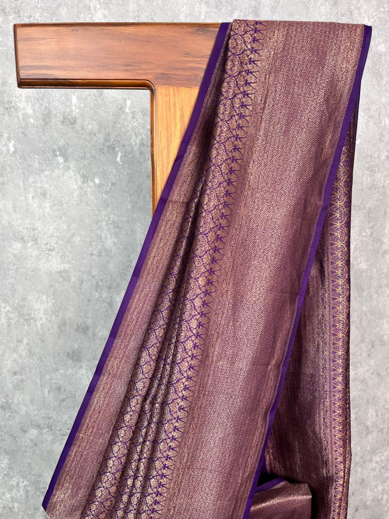 SOFT KATAN SILK BANARASI SAREE - Image 3