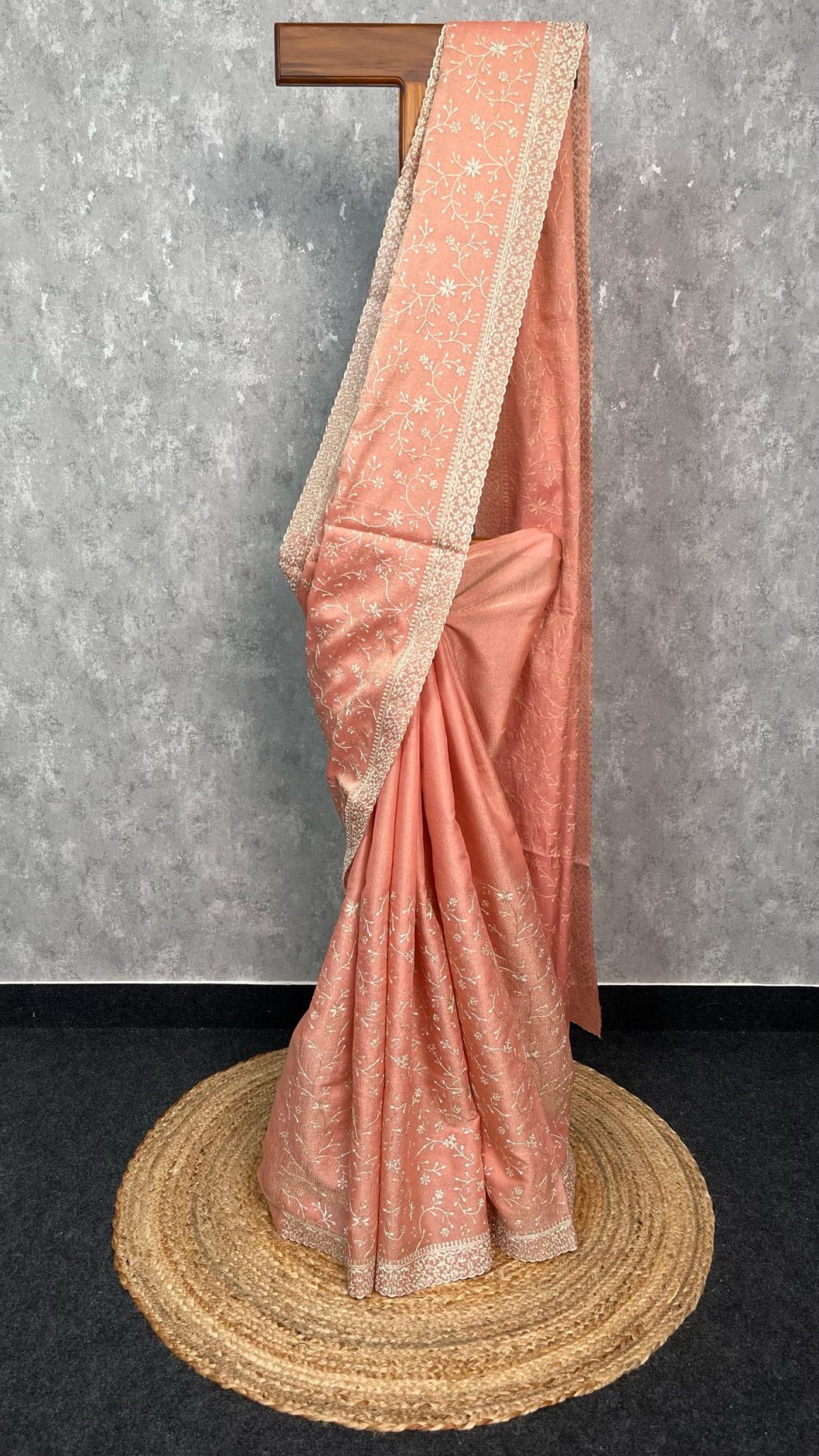 CHIFFON EMBROIDERY SAREE