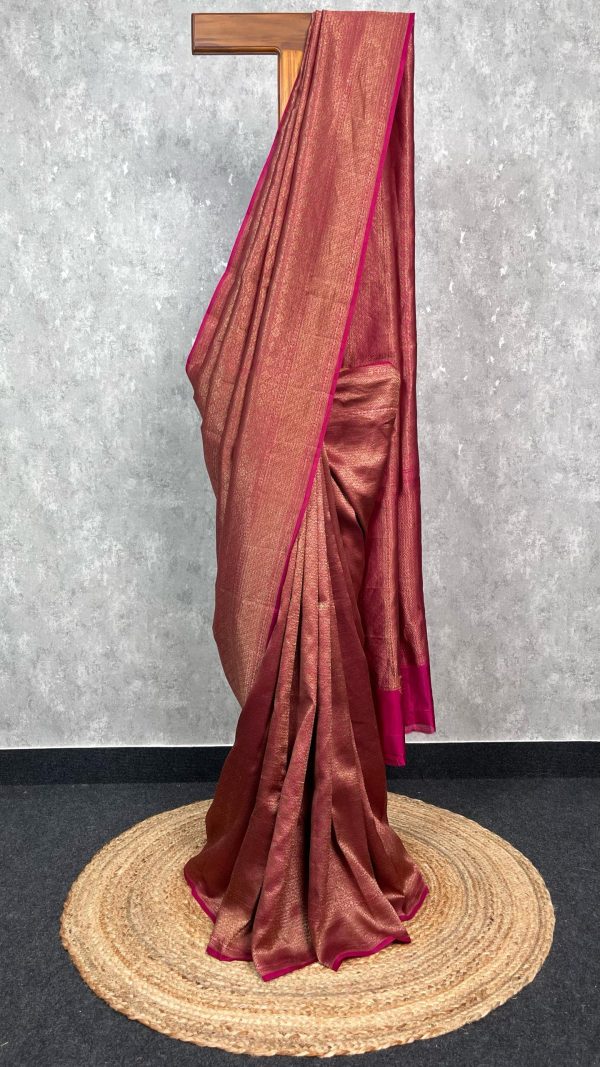 SOFT KATAN SILK BANARASI SAREE