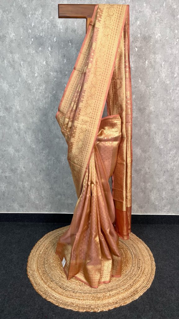 TISSUE ORGANZA BANARASI SAREE