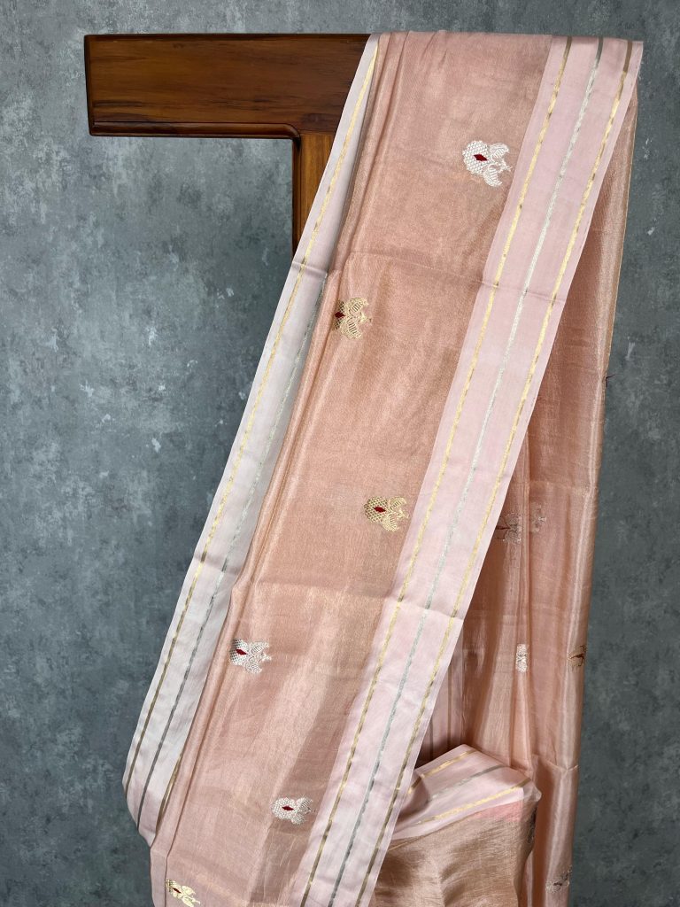 SOFT KATAN SILK BANARASI SAREE - Image 3