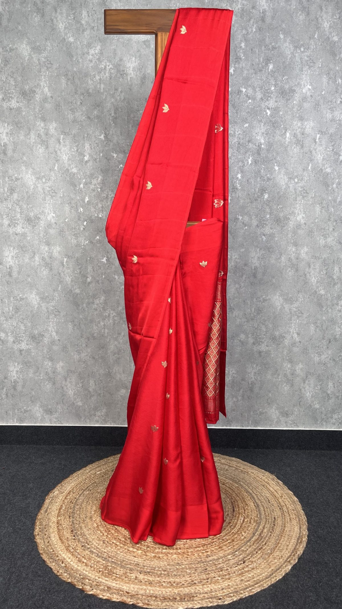 SATIN SILK BANARASI SAREE