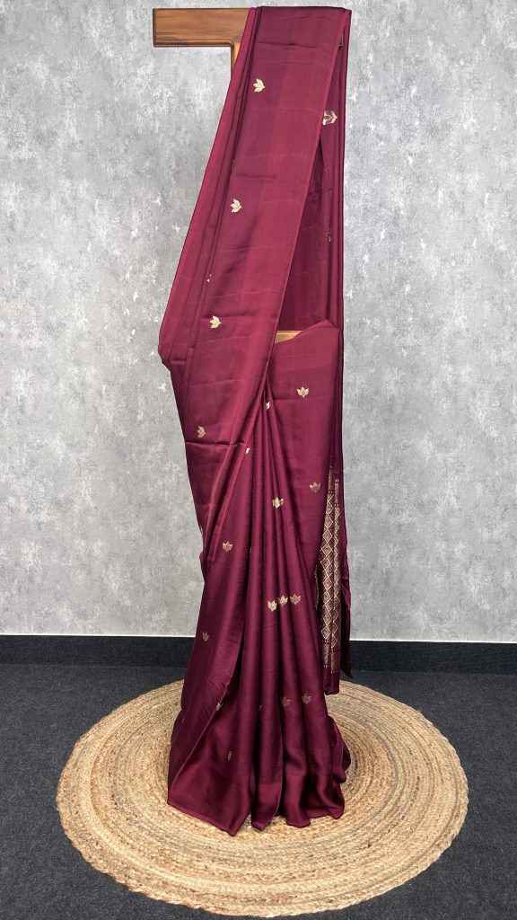 SATIN SILK BANARASI SAREE