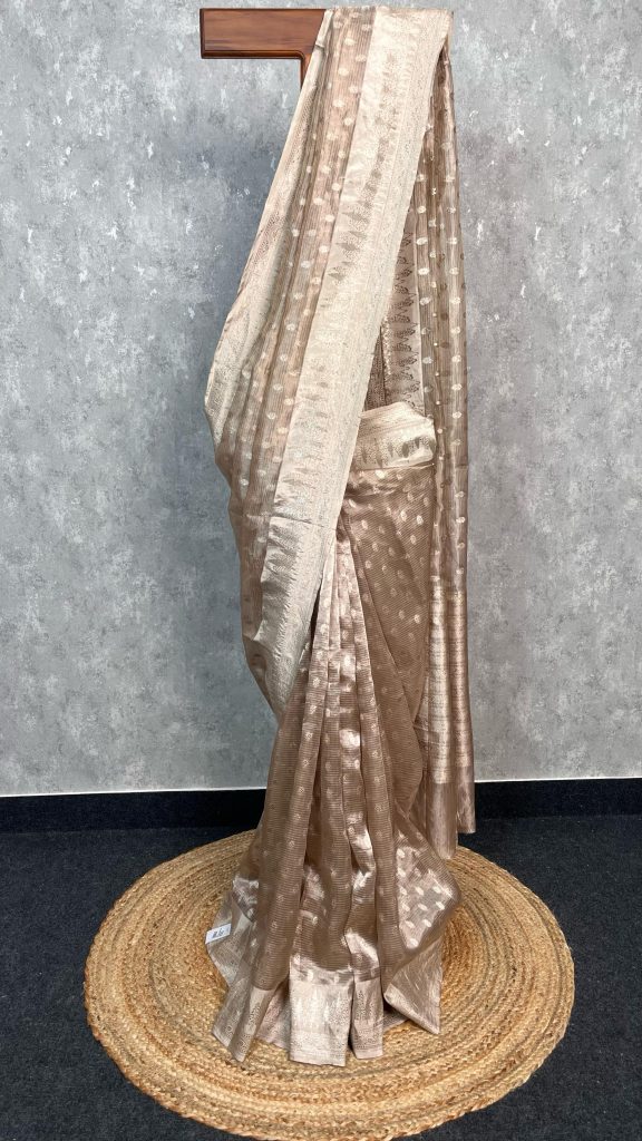 TISSUE SILK ORGANZA BANARASI SAREE
