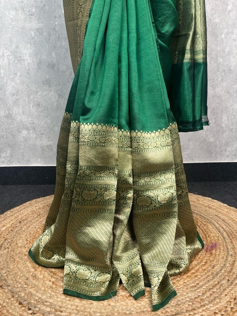 SOFT KATAN SILK BANARASI SAREE - Image 3