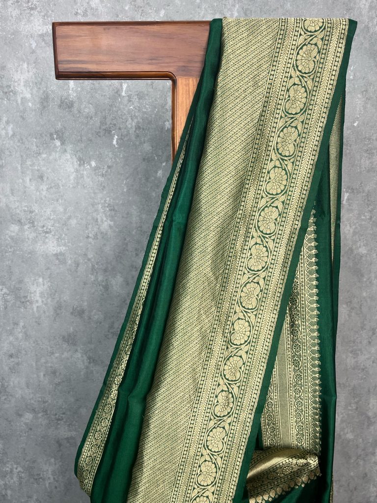 SOFT KATAN SILK BANARASI SAREE - Image 2
