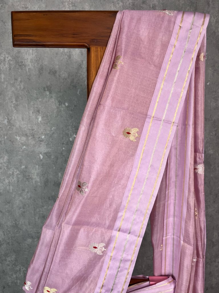 SOFT KATAN SILK BANARASI SAREE - Image 2
