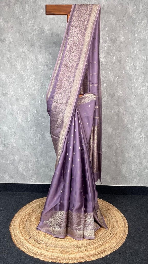 SATIN SILK BANARASI SAREE