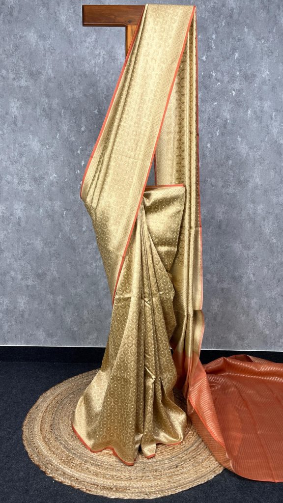 CHANDERI BROCADE BANARASI SAREE