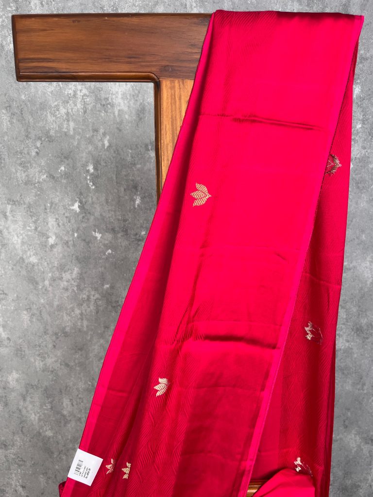 SATIN SILK BANARASI SAREE - Image 2
