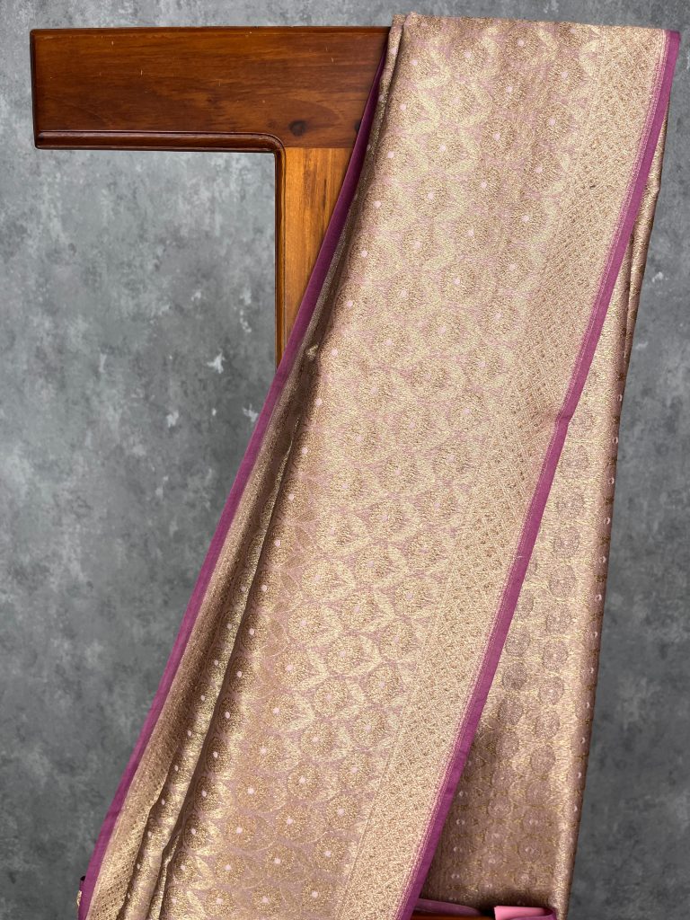 CHANDERI BROCADE BANARASI SAREE - Image 2