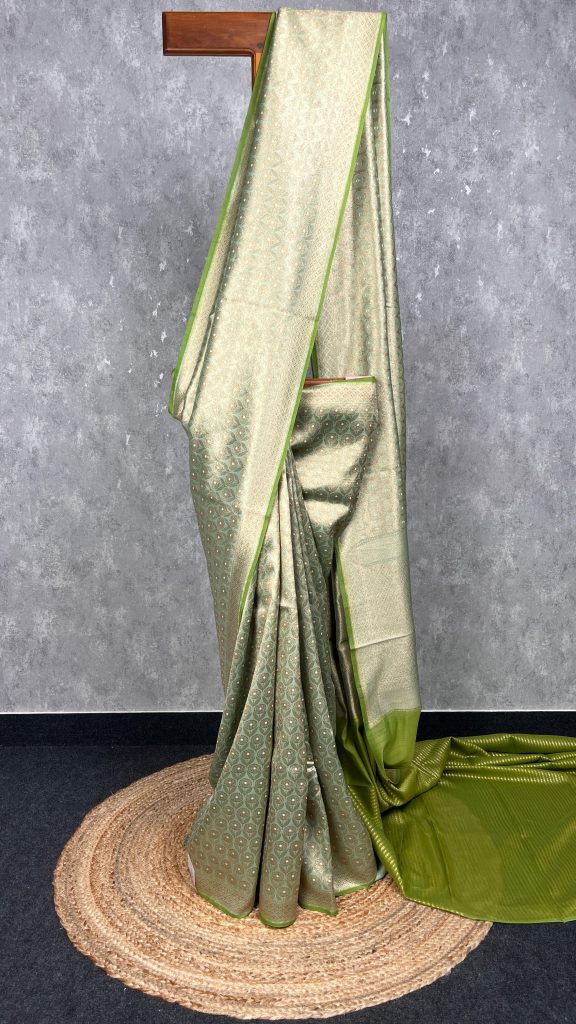 CHANDERI BROCADE BANARASI SAREE