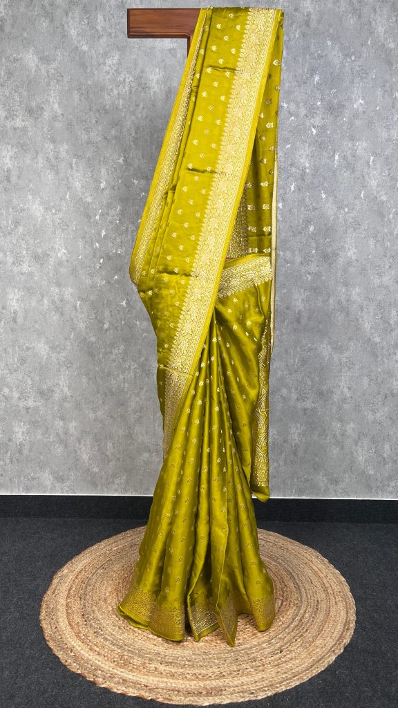 SATIN SILK BANARASI SAREE