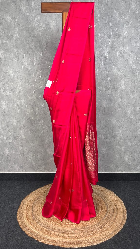 SATIN SILK BANARASI SAREE