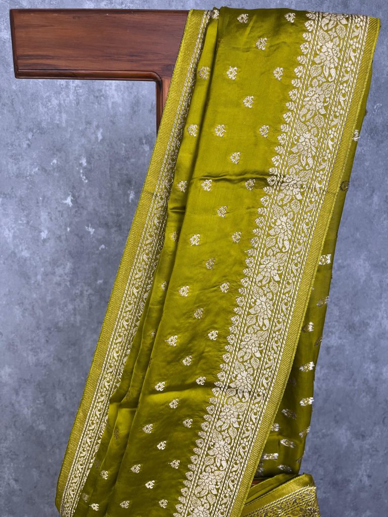 SATIN SILK BANARASI SAREE - Image 2