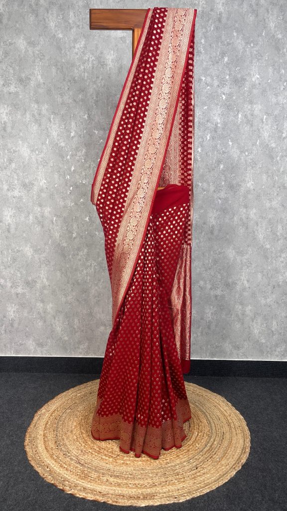 GEORGETTE BANARASI SAREE