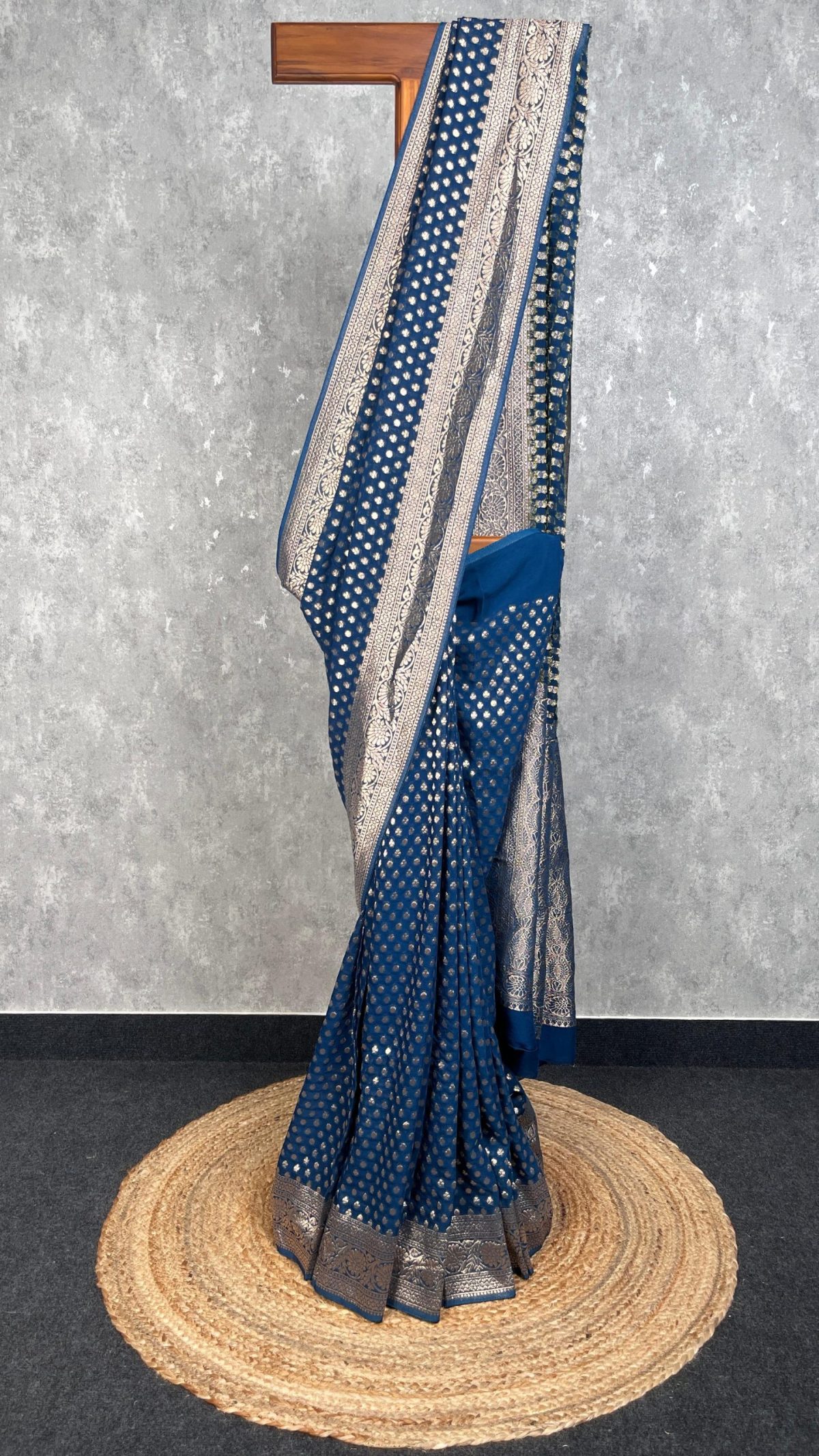 VISCOSE GEORGETTE BANARASI SAREE