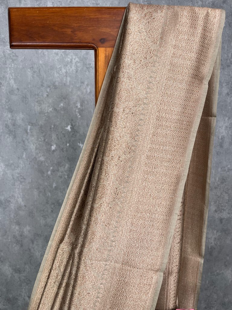 CHANDERI BROCADE BANARASI SAREE - Image 2