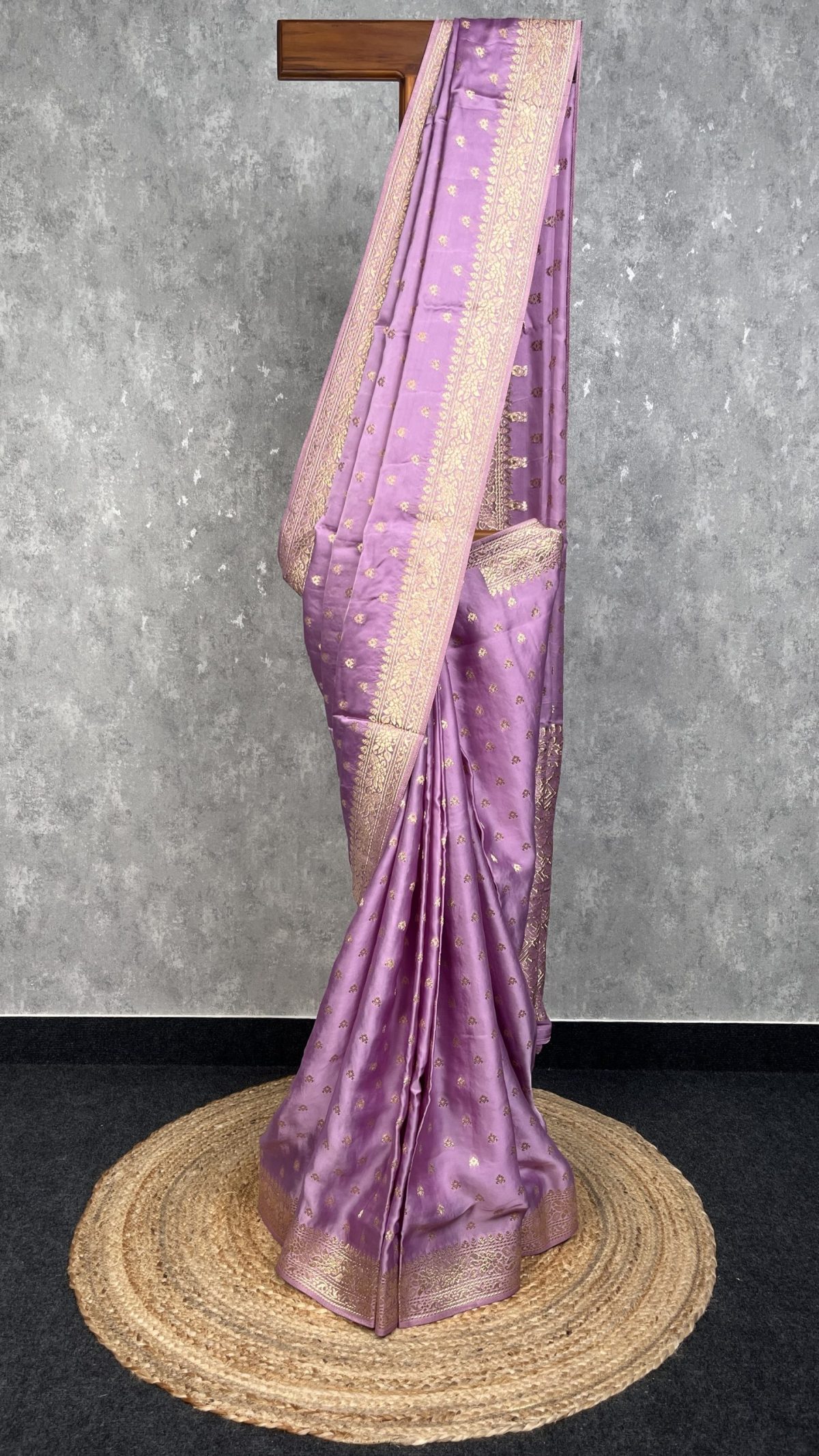 SATIN SILK BANARASI SAREE