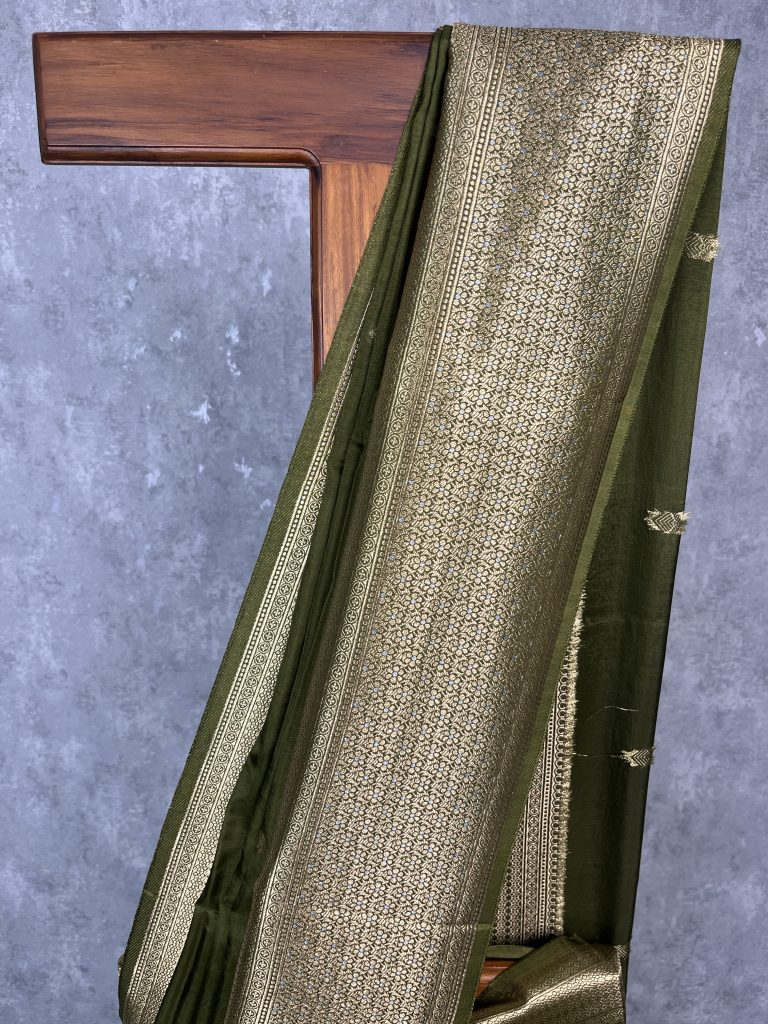 SEMI SILK BANARASI SAREE - Image 2
