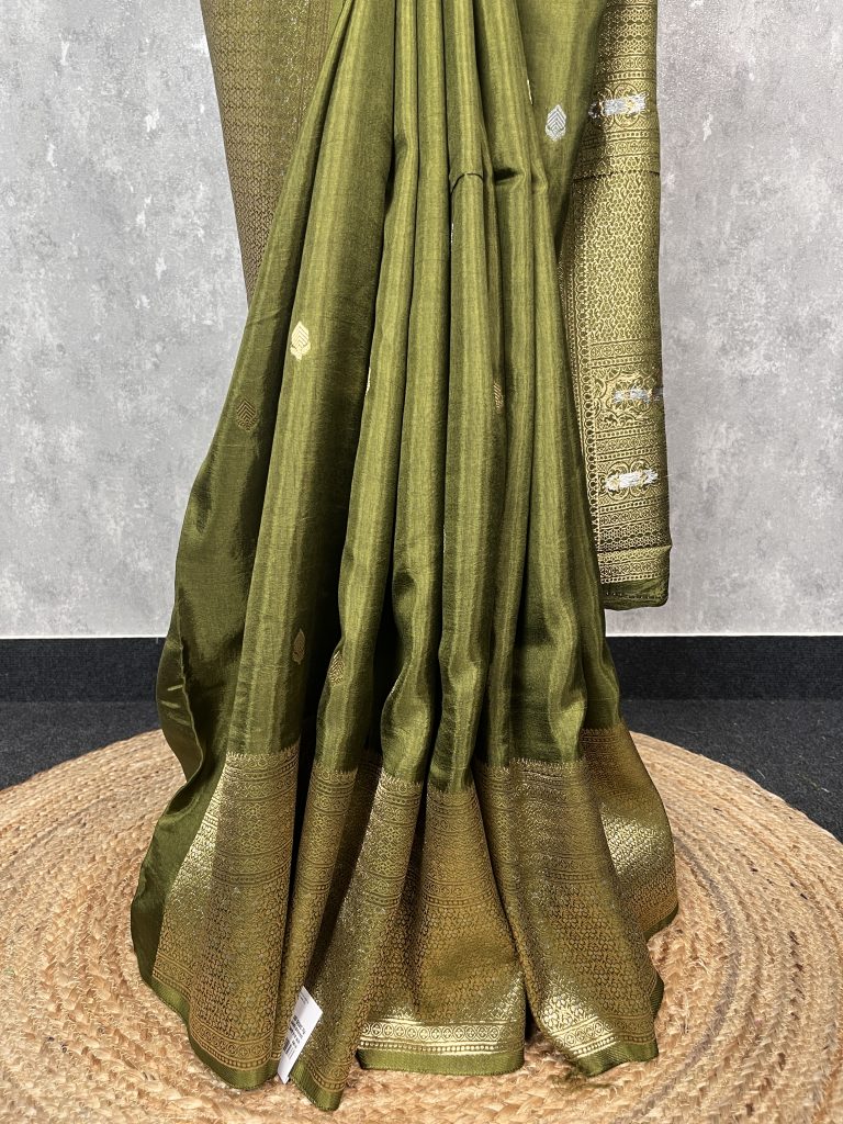 SEMI SILK BANARASI SAREE - Image 3