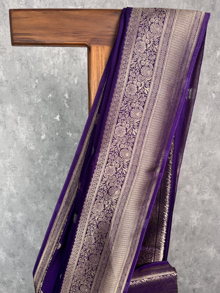 SEMI SILK BANARASI SAREE - Image 2