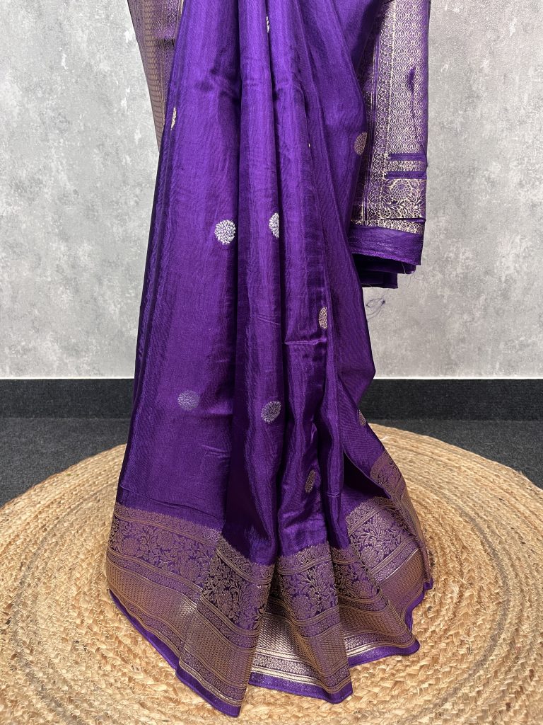 SEMI SILK BANARASI SAREE - Image 3