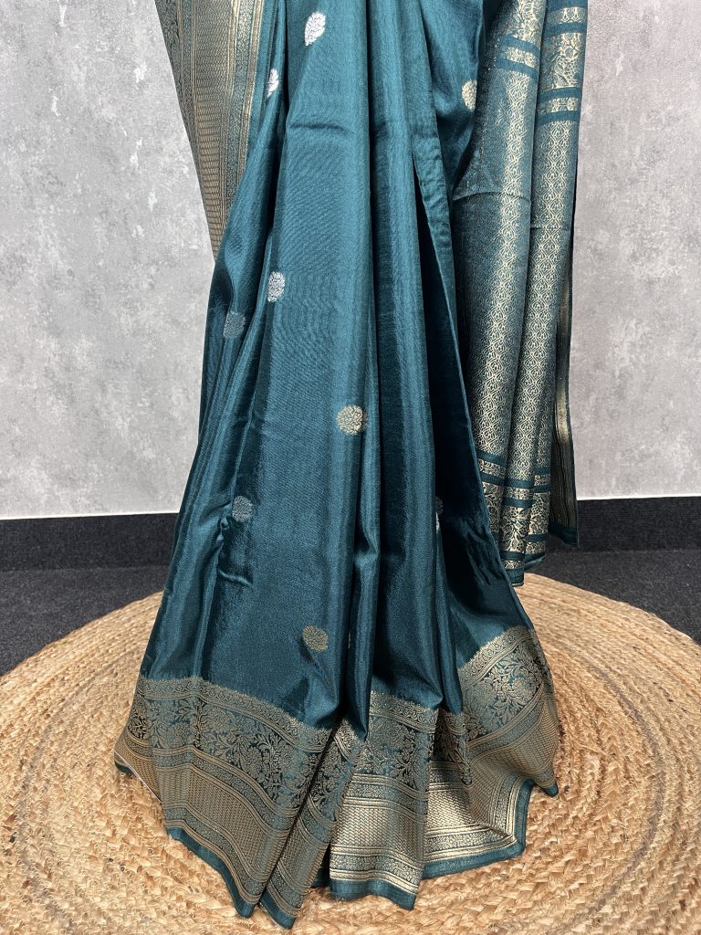 SEMI SILK BANARASI SAREE - Image 3