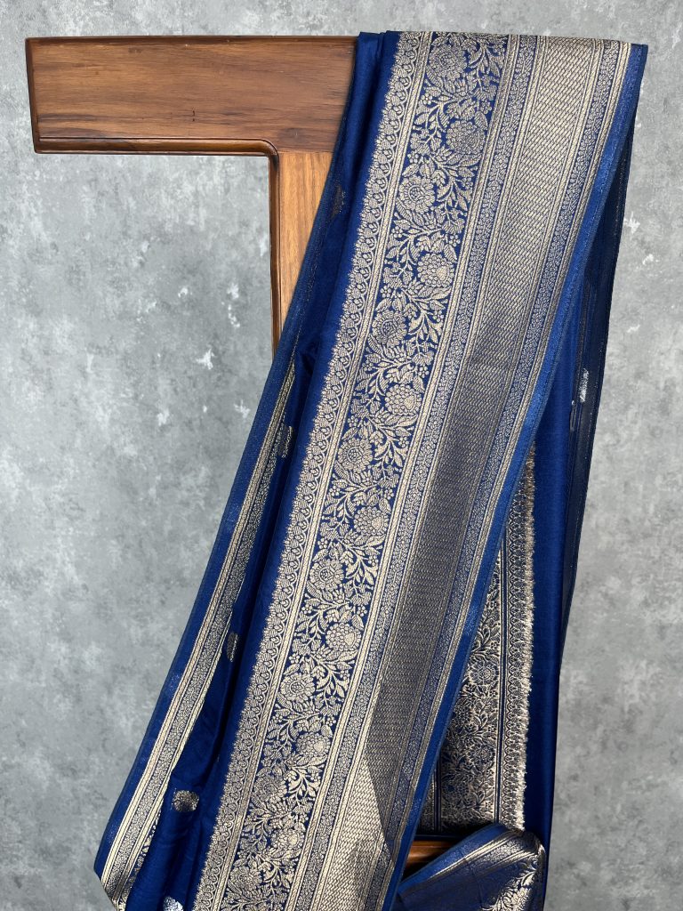 SEMI SILK BANARASI SAREE - Image 2