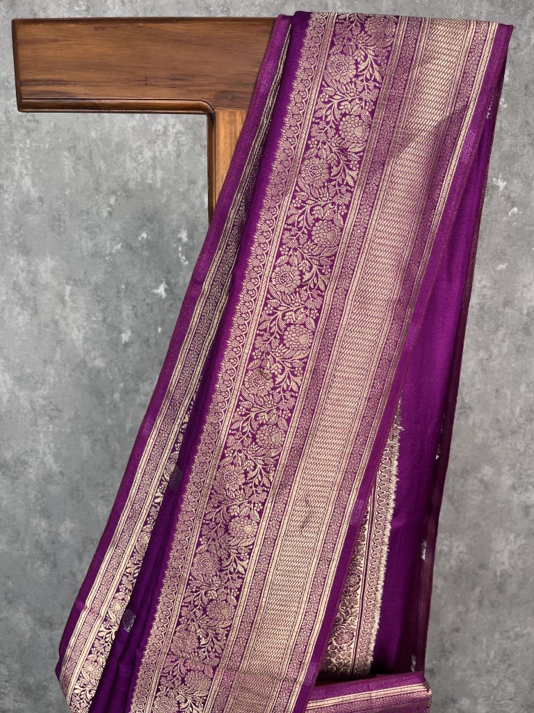 SEMI SILK BANARASI SAREE - Image 2