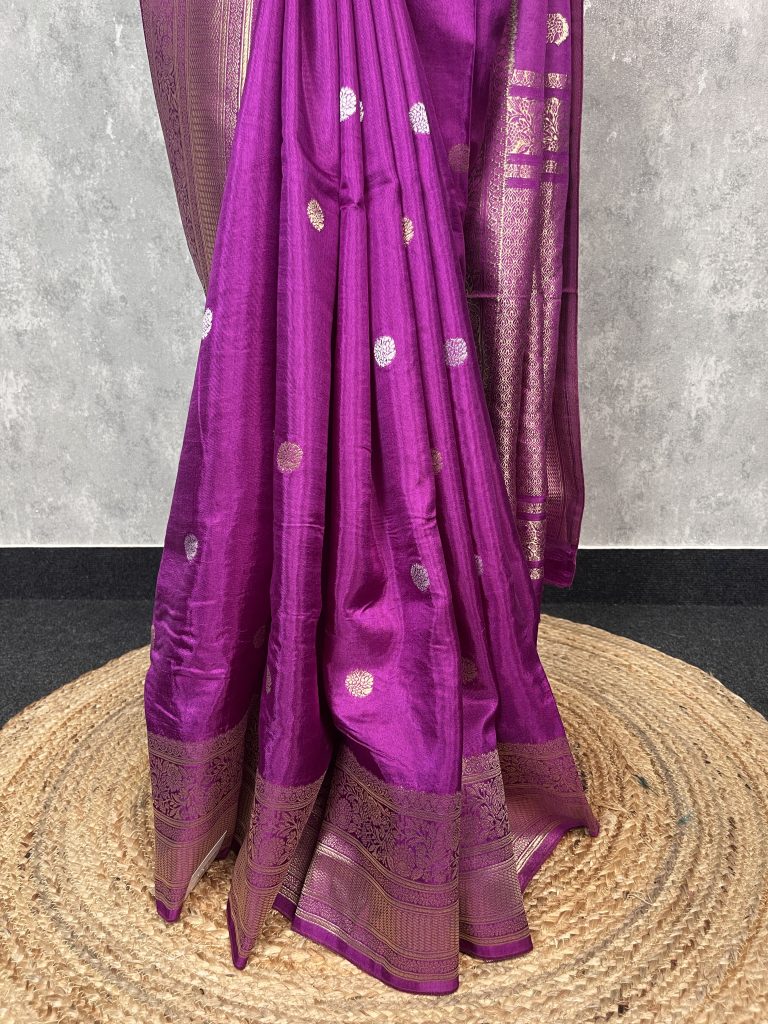 SEMI SILK BANARASI SAREE - Image 3