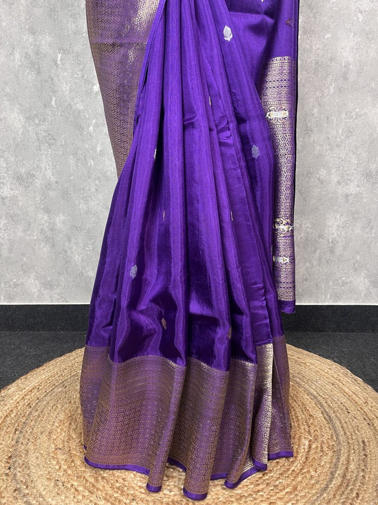SEMI SILK BANARASI SAREE - Image 3