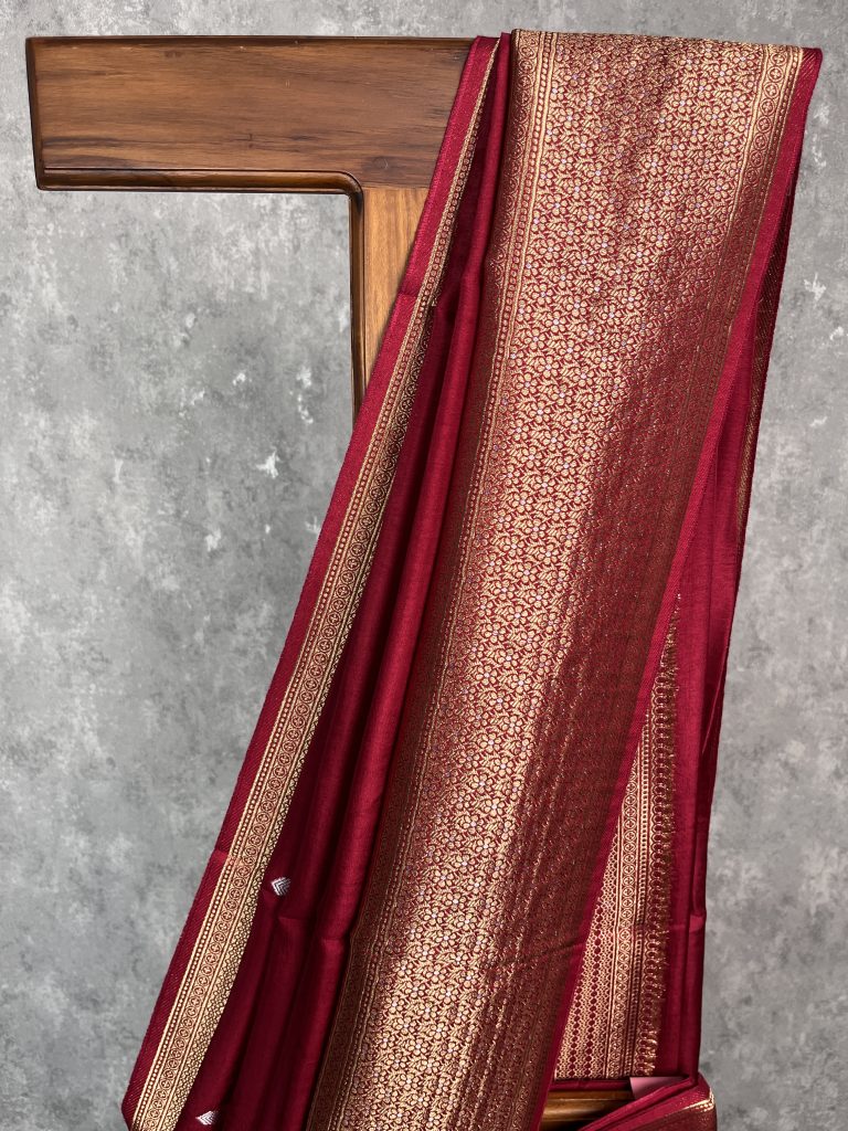 SEMI SILK BANARASI SAREE - Image 2